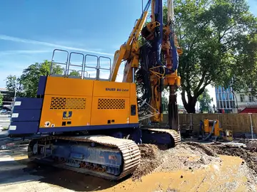 Bauer Spezialtiefbau nvolved in construction of the LVR building in Cologne-Deutz